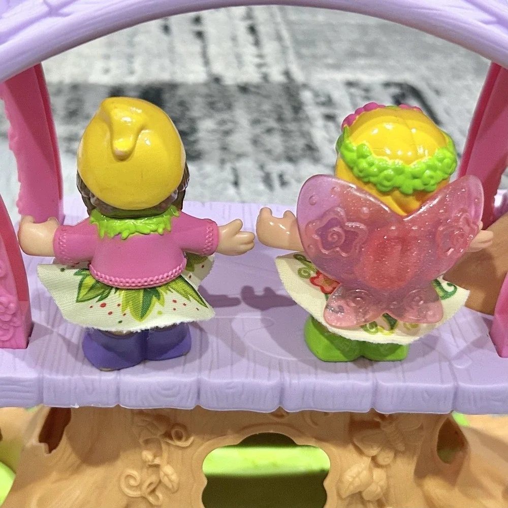 Fisher Price Little People Fairy Treehouse Playset Three Fairies & Unicorn